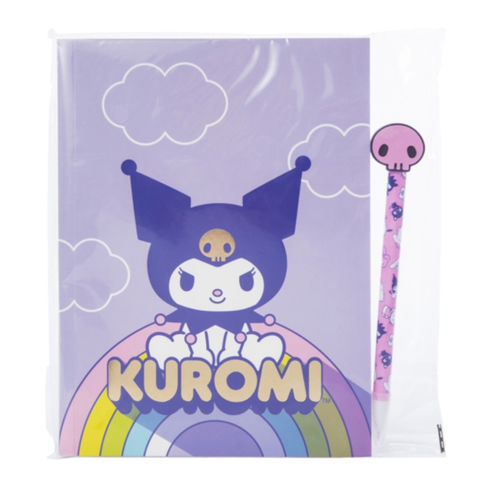 New Sanrio Kuromi Journal and Pen